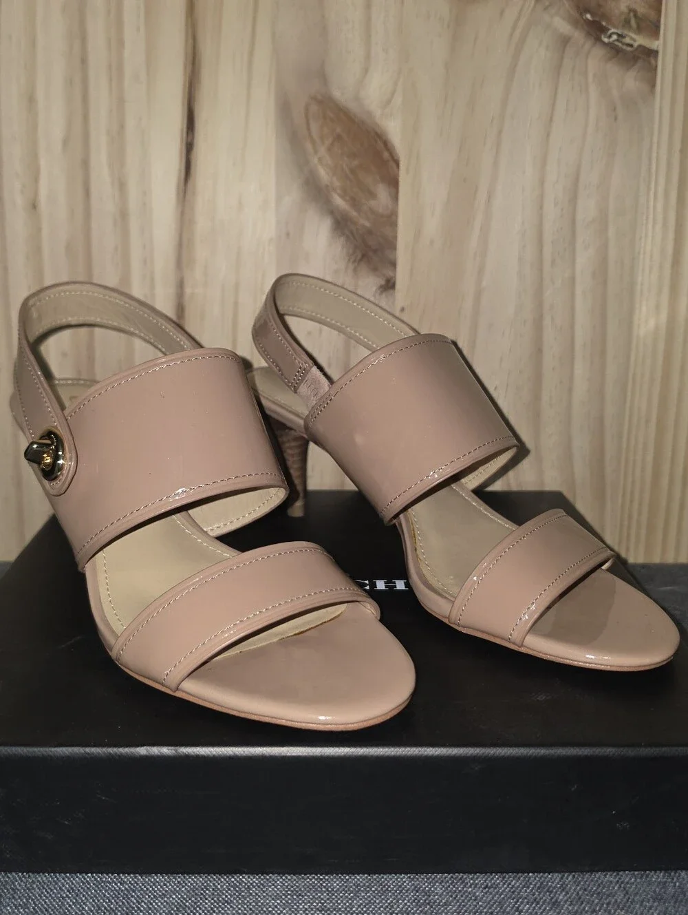 Coach Nude Pink Heels